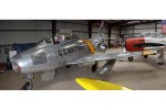 Andrew before his checkride in an F-86.
