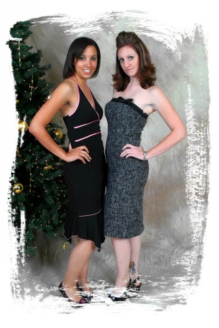 A Tybrin Christmas Party portrait.