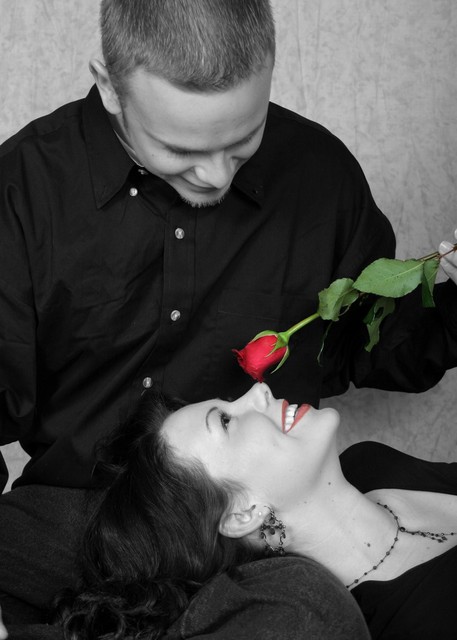 Burgundy & Dustin - Engagement Photo