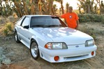 Art and his Mustang