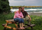 Denise and Mike at Northern Bay Sands