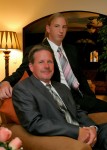 The groom & the best man